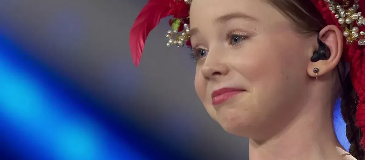 La pequeña Zlata Khomenko, participante de Got Talent