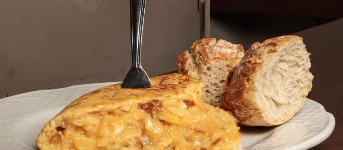 Pincho de tortilla de Casa Dani