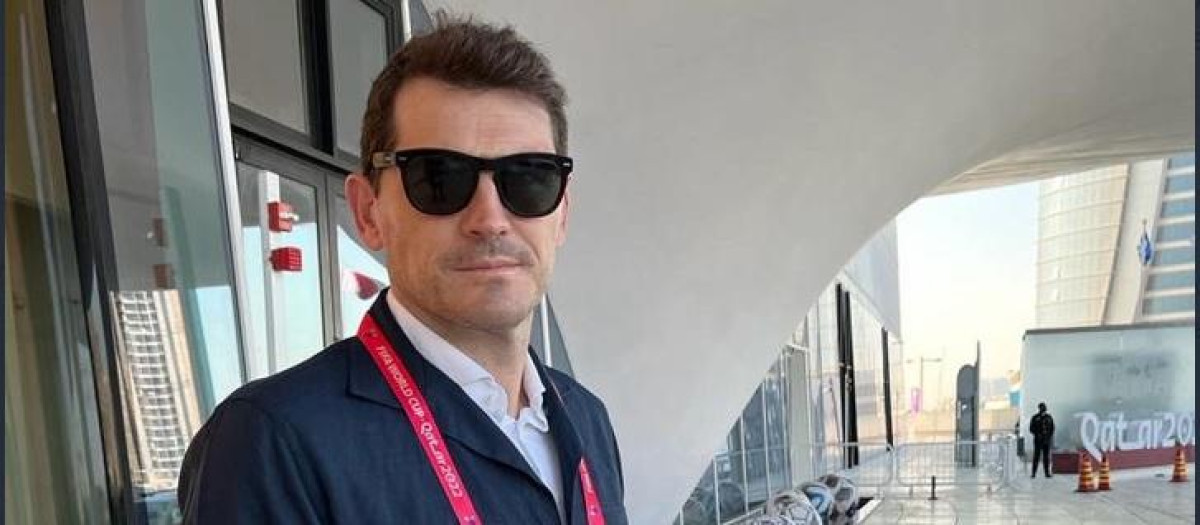 Iker Casillas, en Qatar