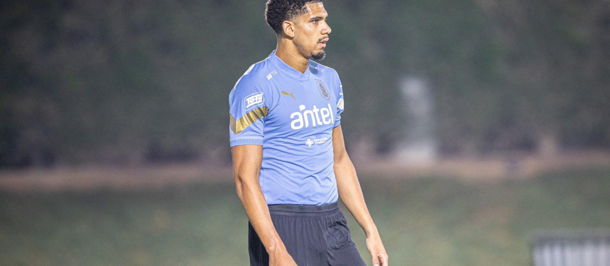 Ronald Araujo está concentrado con la selección de Uruguay