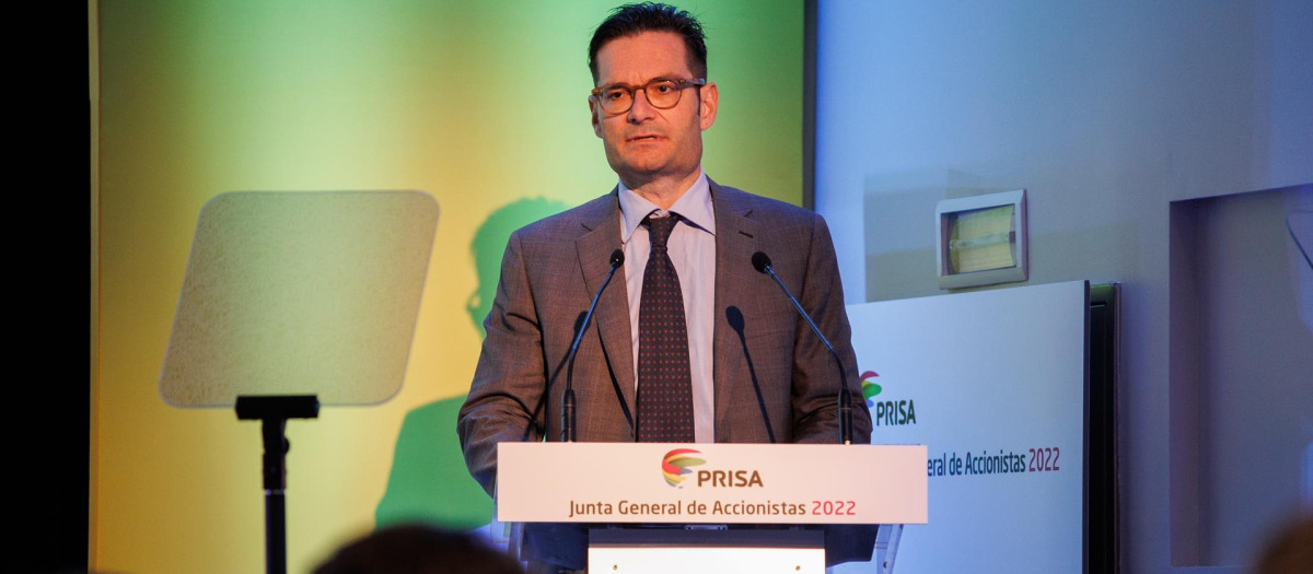 El presidente de Prisa y representante de Amber Capital en Indra, Joseph Oughourlian.