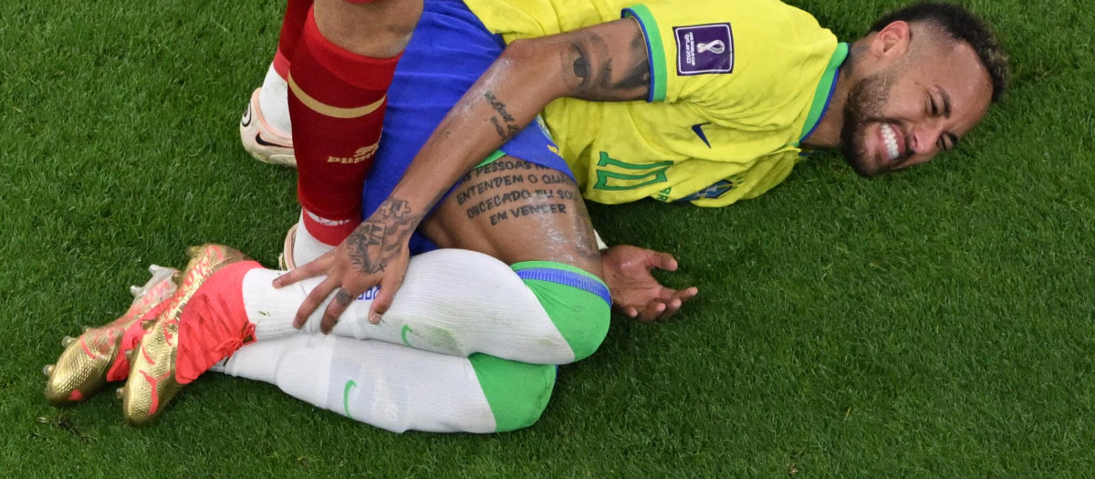 Brasil tiembla por el estado de su estrella
