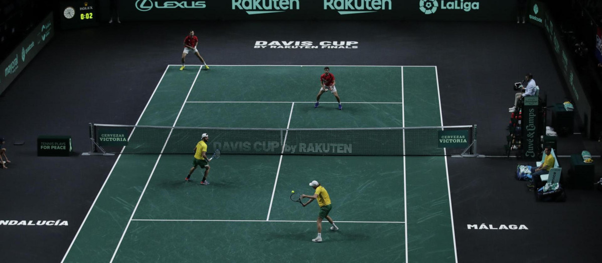 La Copa Davis se ha jugado esta semana en Málaga