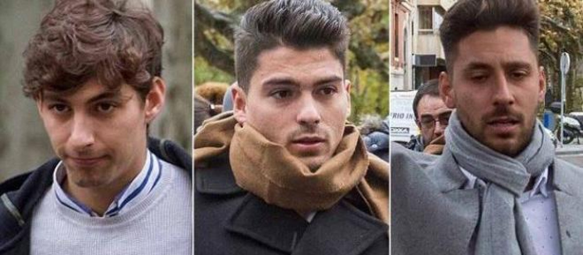 Los tres exjugadores de la Arandina, condenados a 38 años cada uno por violación