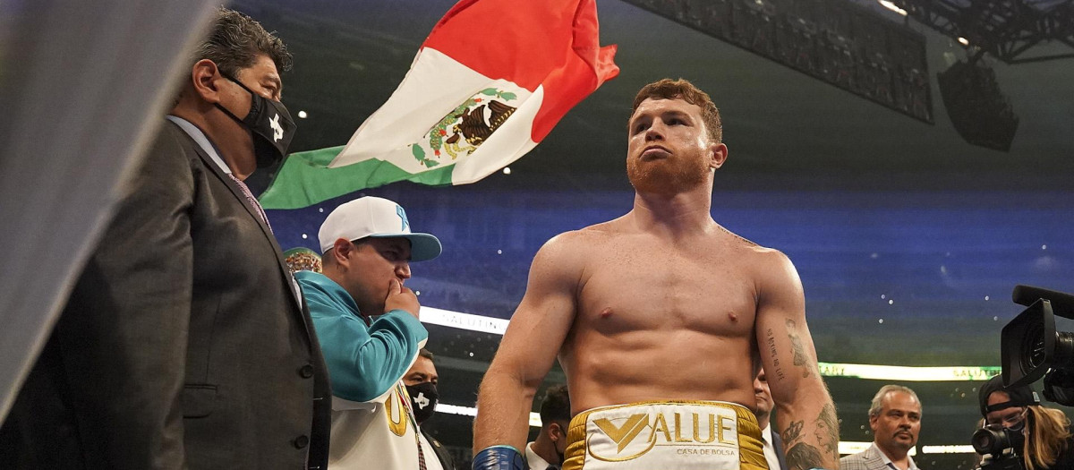El boxeador mexicano Canelo Álvarez ha amenazado a Messi en su cuenta de Twitter