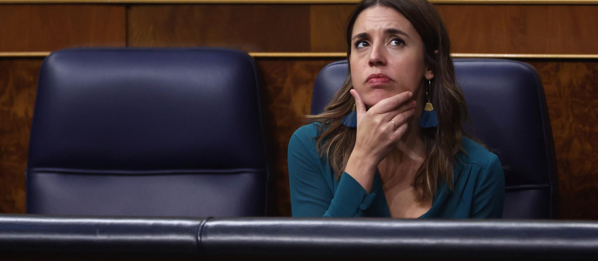 La ministra de Igualdad, Irene Montero.