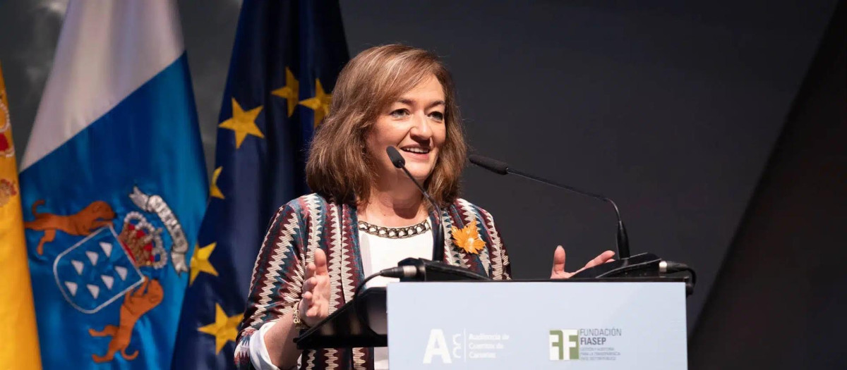 La presidenta de AIReF, Cristina Herrero.