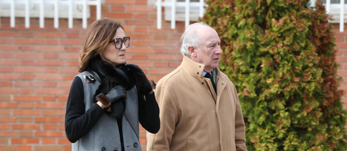 Rodrigo Rato ha estado apoyado por toda su familia en un momento tan doloroso