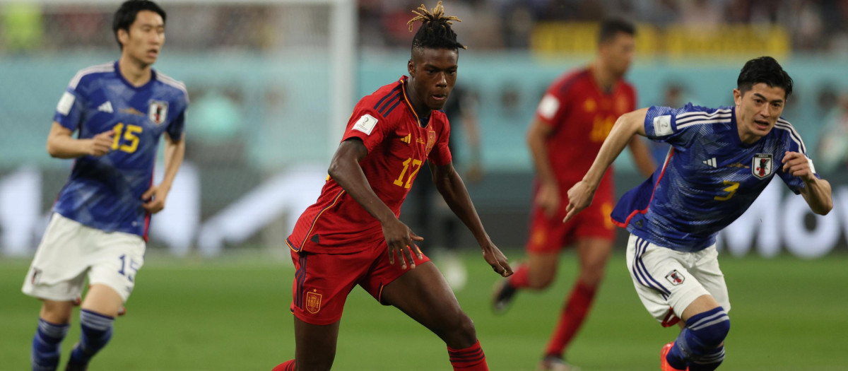 Nico Williams España Japón