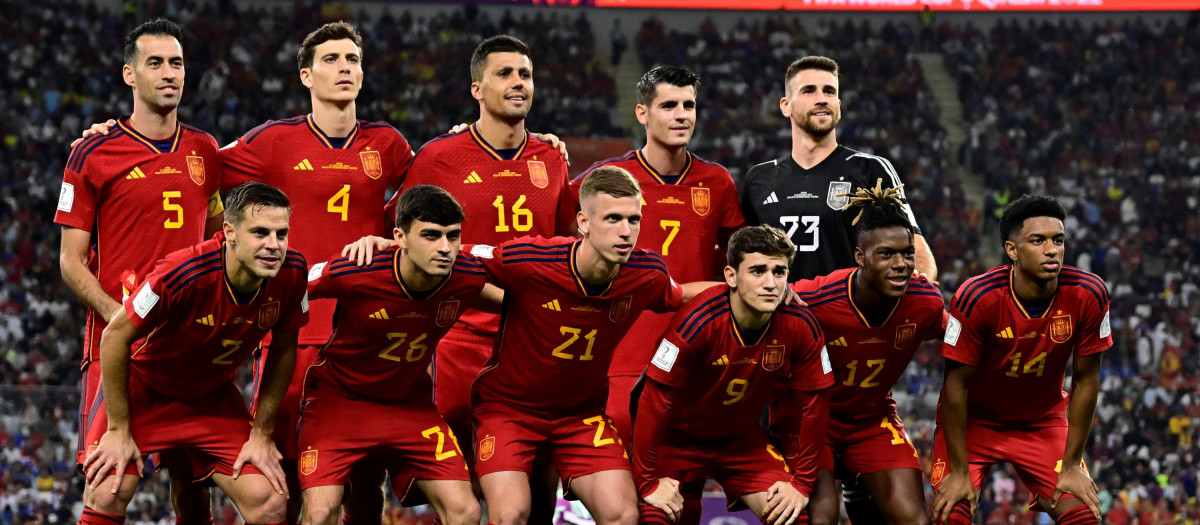Once titular de España ante Japón