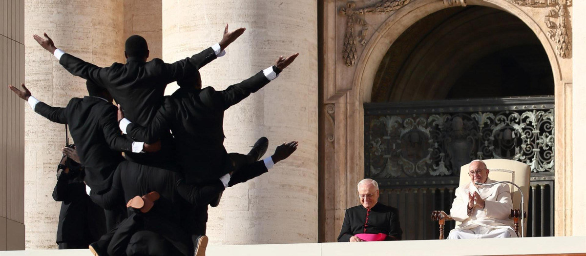 El Papa Francisco, durante la audiencia general del pasado miércoles
