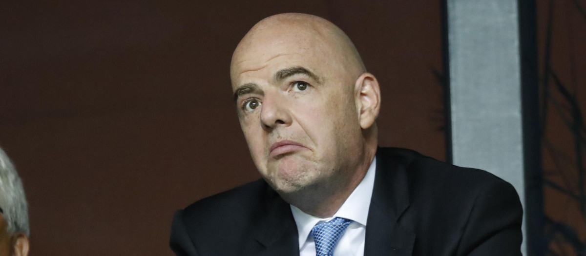 Gianni Infantino, presidente de la FIFA e impulsor del nuevo Mundial de 48 selecciones