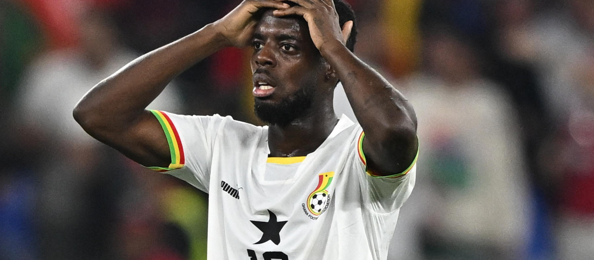Iñaki Williams ha jugado su primer Mundial con Ghana y su participación fue muy pobre