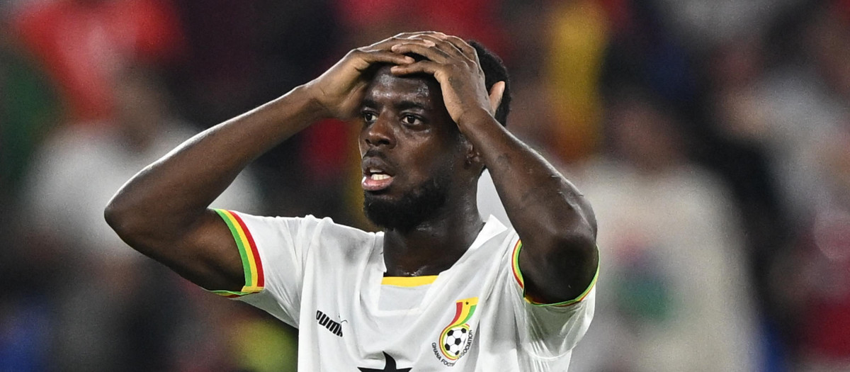Iñaki Williams ha jugado su primer Mundial con Ghana y su participación fue muy pobre