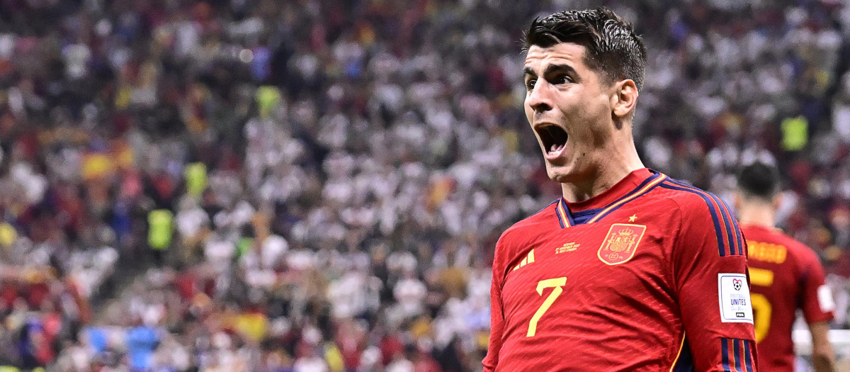 Álvaro Morata ha marcado gol en cada uno de los partidos de España en el Mundial