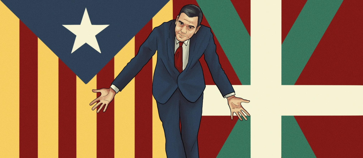 Ilustración: Sánchez nacionalismo