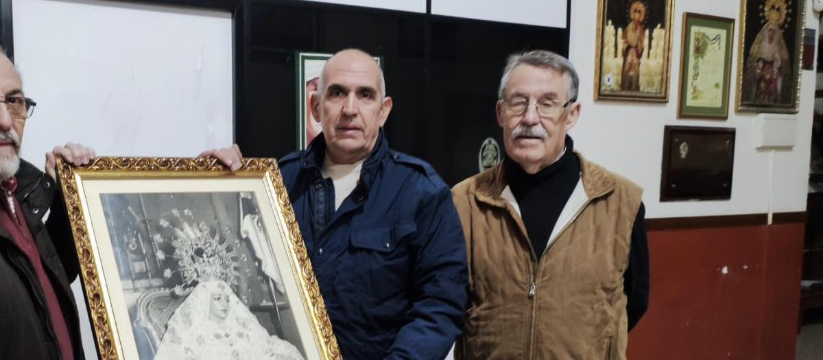 Antonio Sánchez, Rafael García y Rafael Serrano