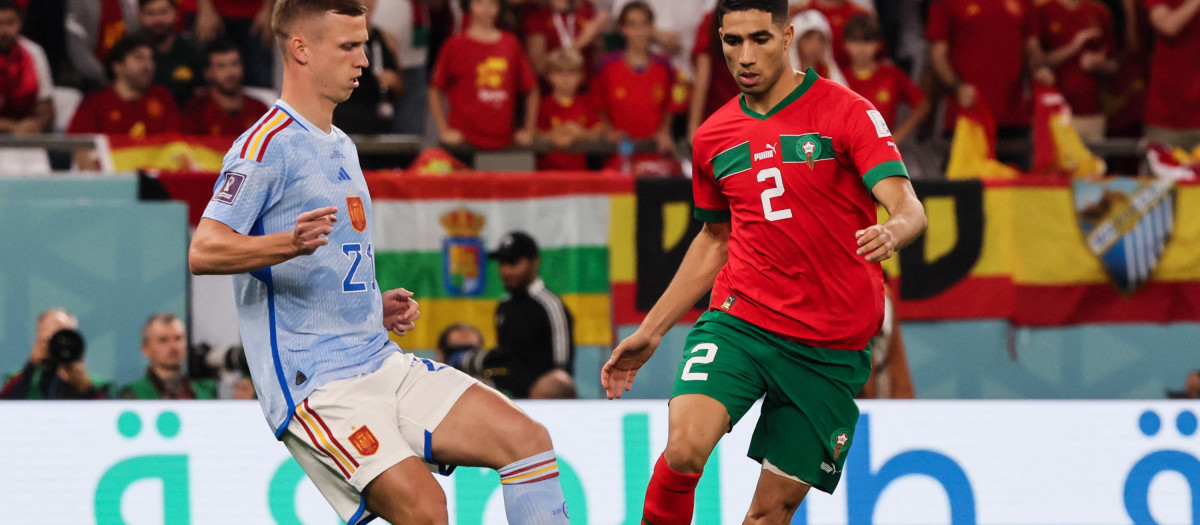 España y Marruecos se miden en el partido de octavos del Mundial