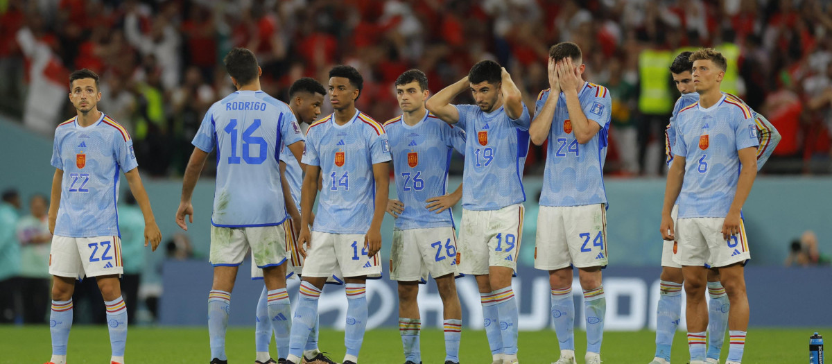 Ni un solo jugador español marcó en la tanda de penaltis: España está eliminada del Mundial
