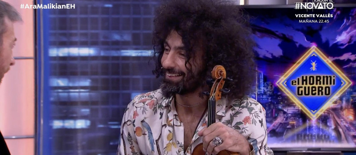 Ara Malikian, este martes en 'El Hormiguero'