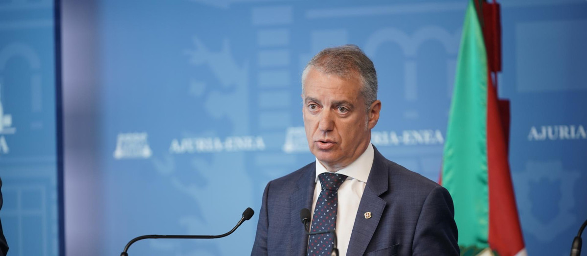 El presidente del Gobierno Vasco, Íñigo Urkullu.