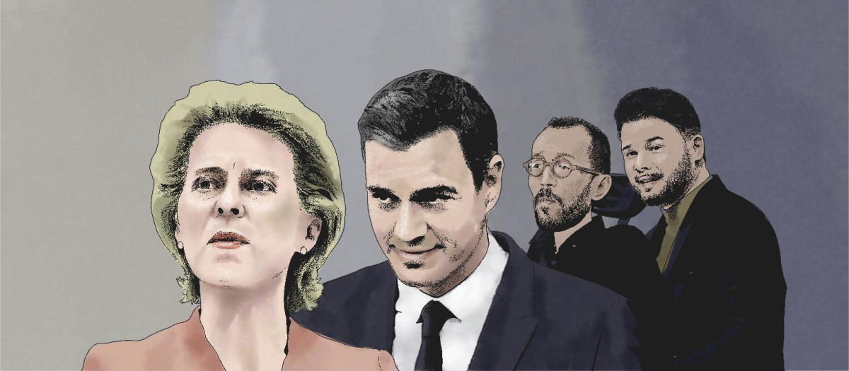 Sánchez quiere hacer valer su sintonía con Von der Leyen para imponer su voluntad