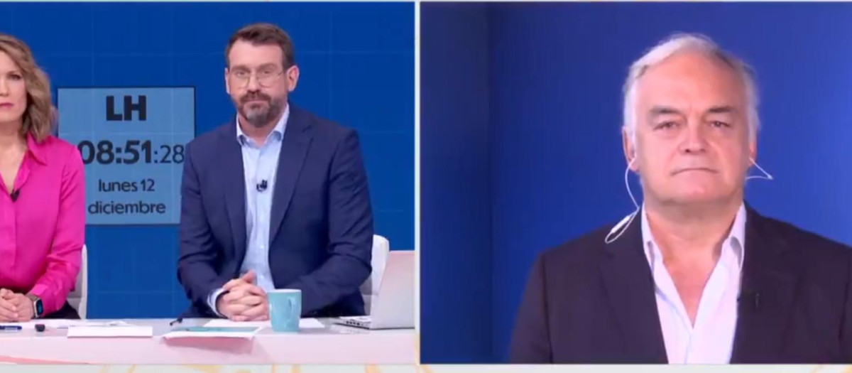 Esteban González-Pons, en su intervención en La Hora de La 1