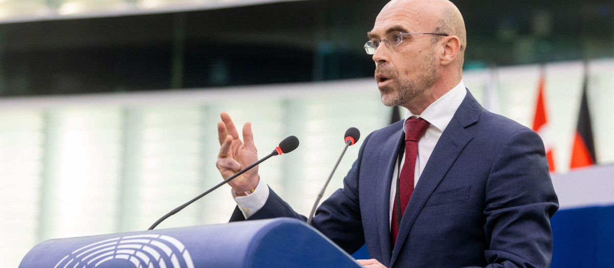 Jorge Buxadé, jefe de la delegación de Vox en el Parlamento Europeo
