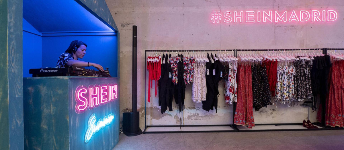 La nueva tienda de Shein.