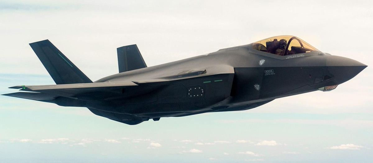 Imagen de un F-35 de Lockheed Martin