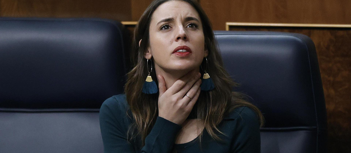 La ministra de Igualdad, Irene Montero.
