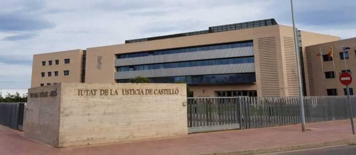 Fachada de la Audiencia Provincial de Castellón.