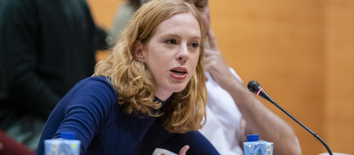 La secretaria de Organización de Unidas Podemos, Lilith Verstrynge.