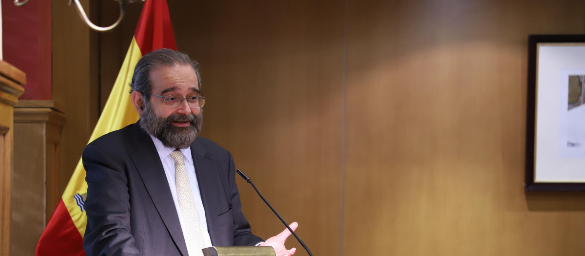 El presidente de la ACdP, Alfonso Bullón de Mendoza