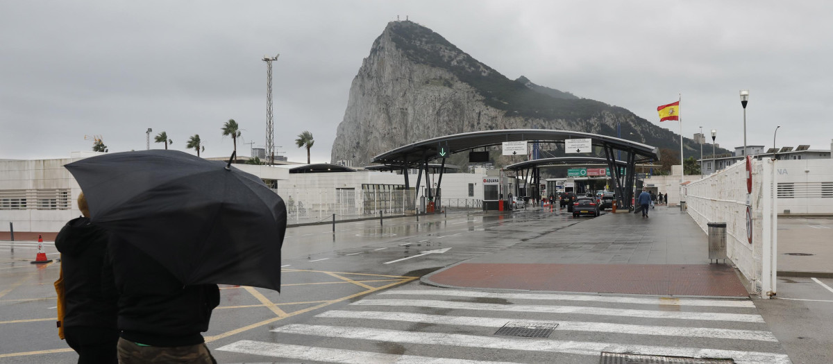 Acceso fronterizo a Gibraltar