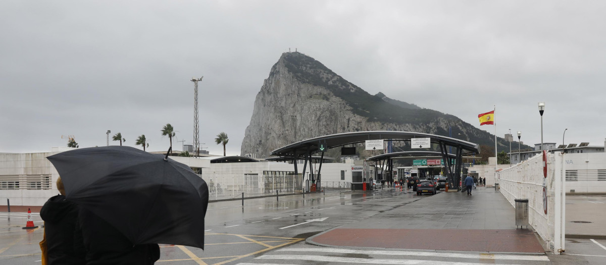 Acceso fronterizo a Gibraltar
