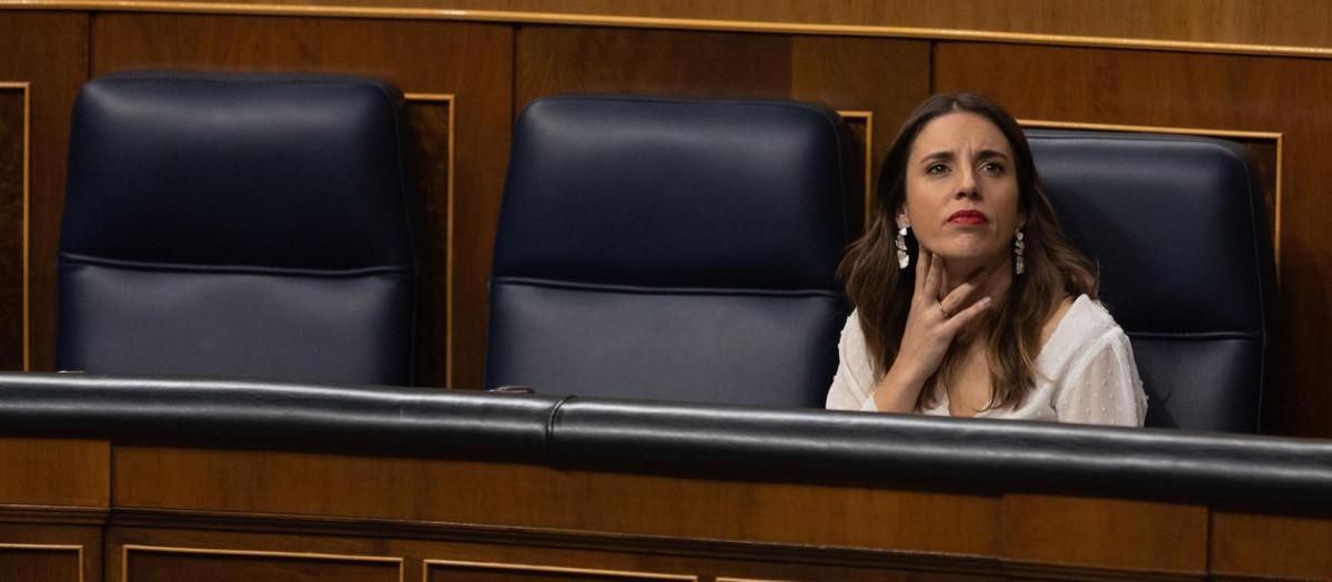 La ministra de Igualdad, Irene Montero.