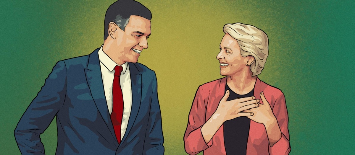 Ursula, la groupie de Sánchez