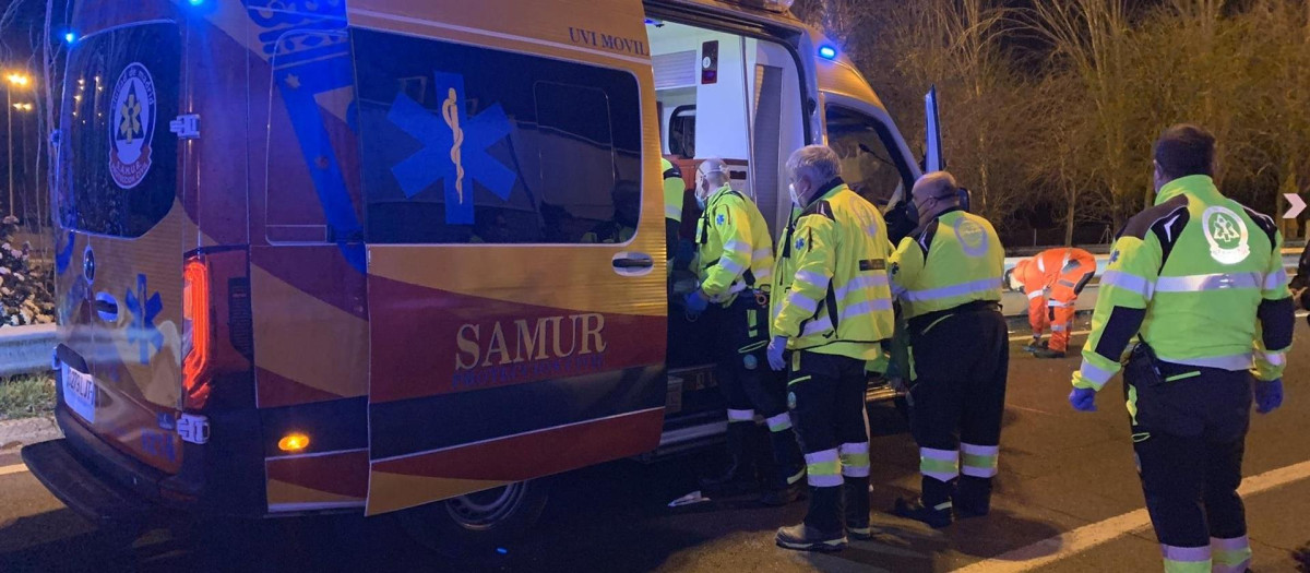 Equipo del Samur Protección Civil