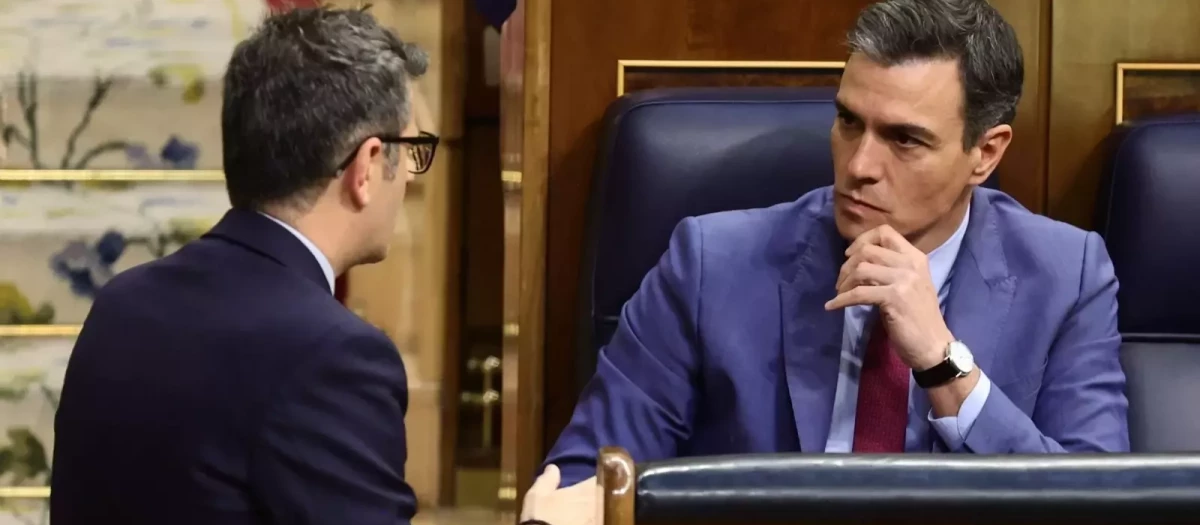 Pedro Sánchez y Félix Bolaños