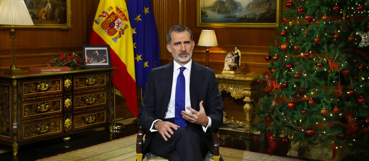 El mensaje del Rey en Nochebuena es siempre uno de los momentos más esperados