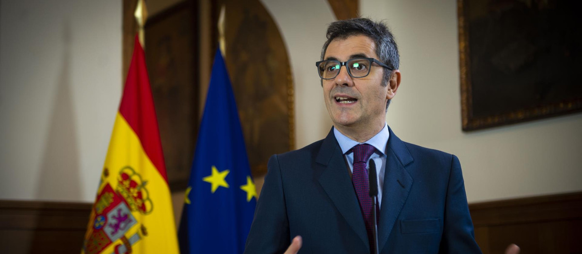 El ministro de la Presidencia, Felix Bolaños