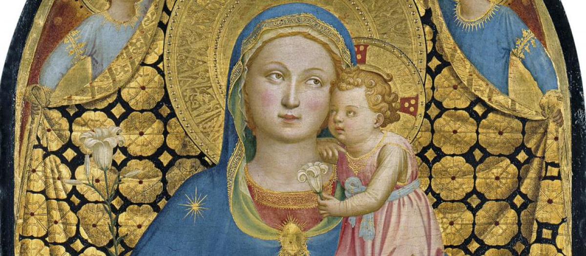 El cuadro 'Virgen de la humildad', de Fra Angelico, restaurado