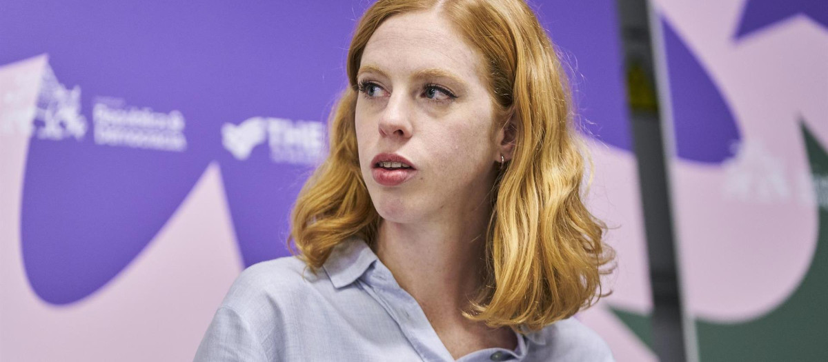 La secretaria de Organización de Unidas Podemos, Lilith Verstrynge