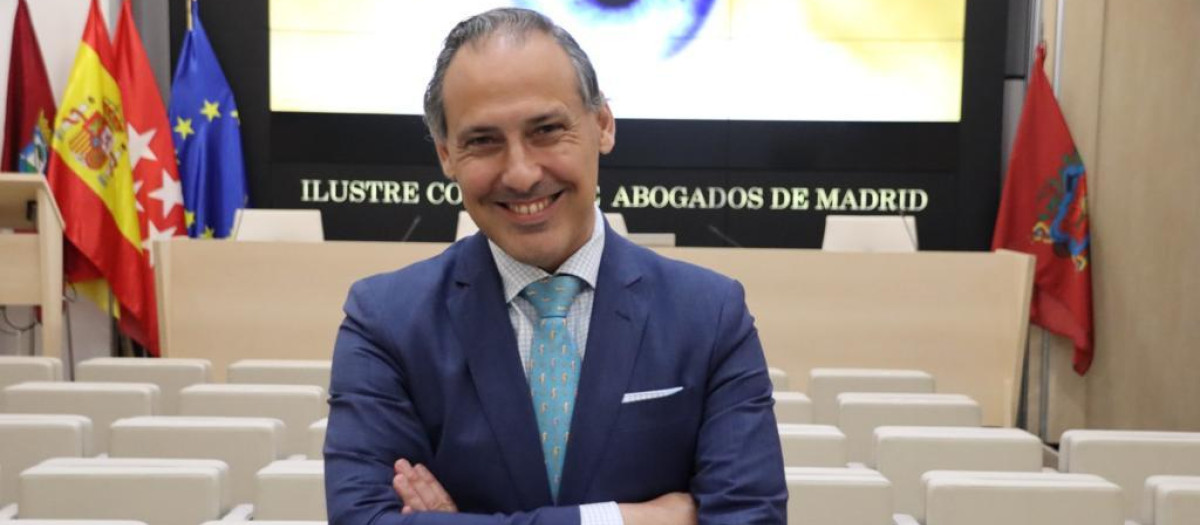 Eugenio Ribón, candidato de Compromiso Abogacía, nuevo decano del ICAM