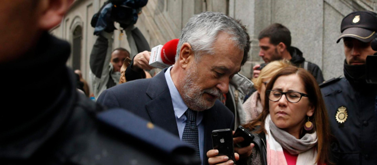 El expresidente de la Junta de Andalucía José Antonio Griñán