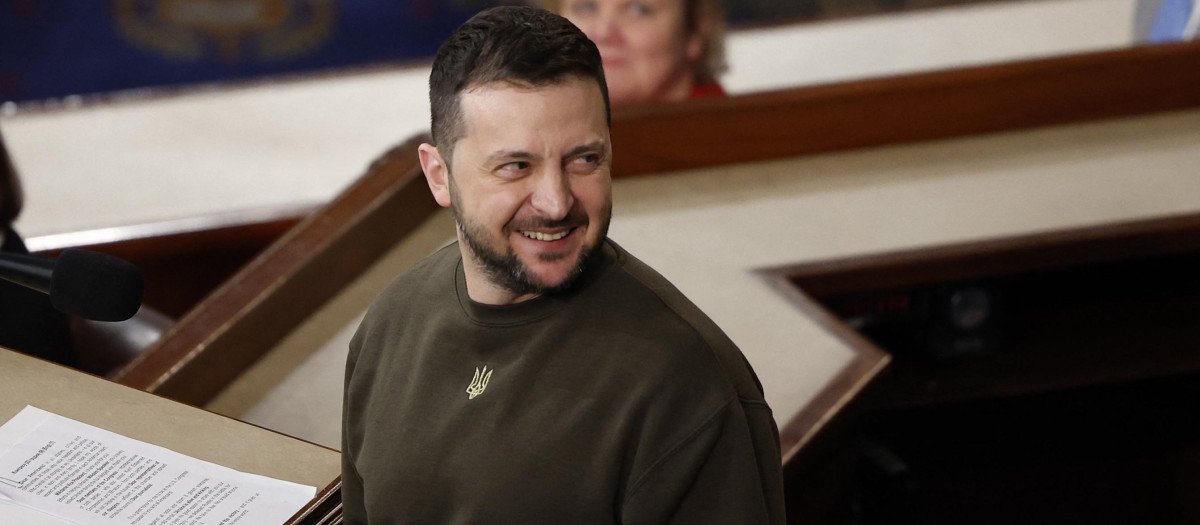 Presidente ucraniano Volodimir Zelenski