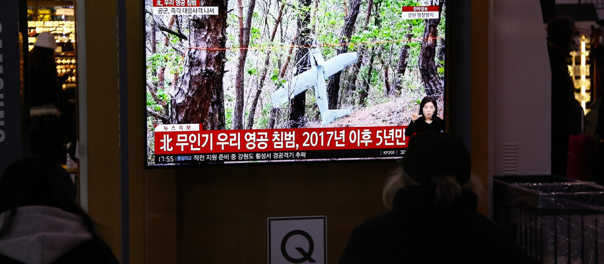 Dron Corea del Norte