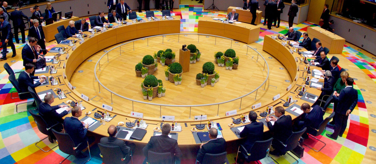 Sala del Consejo Europeo