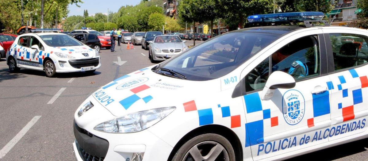 Coches de la Policía Local de Alcobendas